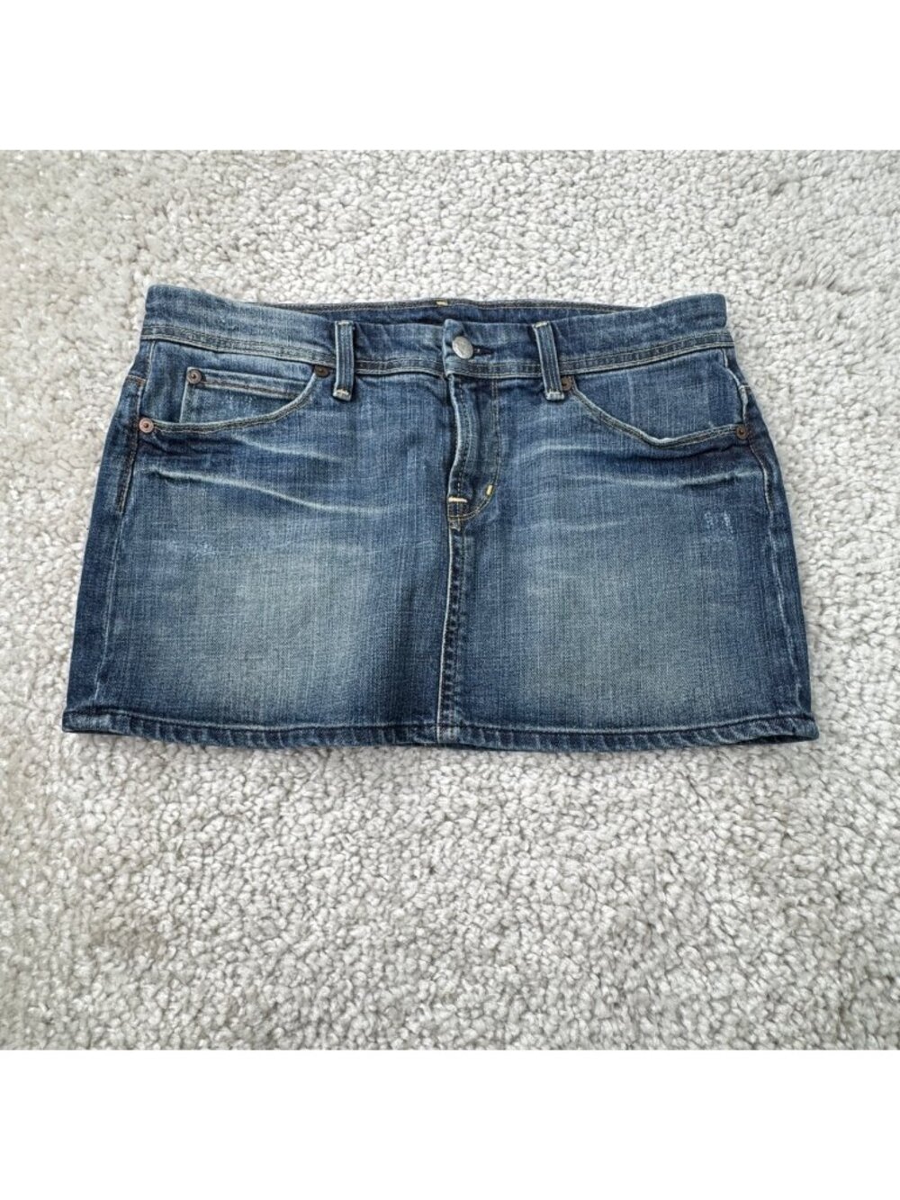 Citizens Of Humanity Denim Mini Skirt Womens 28